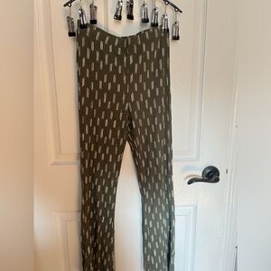 American Eagle tight flare pants